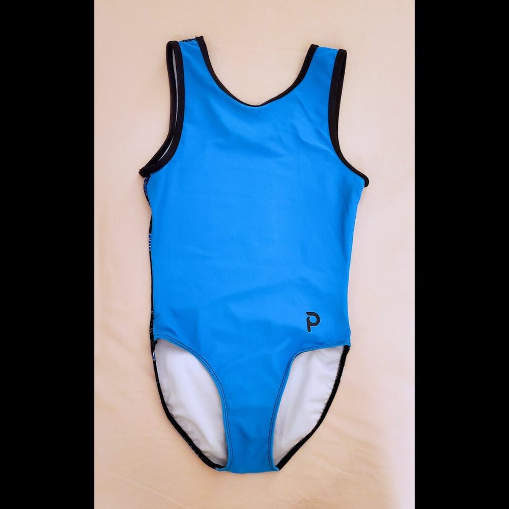Plum Gymnastics Teal Blue Leotard - 2026 Pattern - Adult Small
